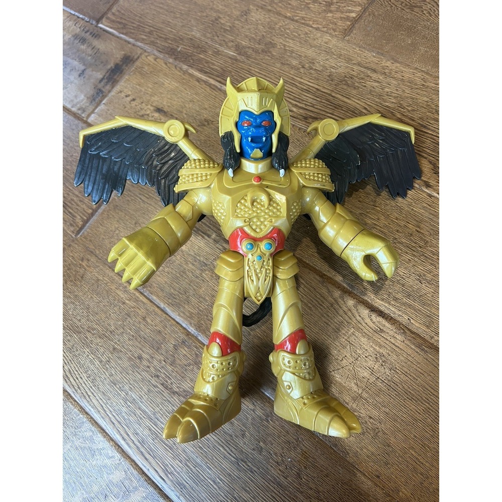 IMAGINEXT GOLDAR FIGURE WITH WINGS 11" MIGHTY MORPHIN POWER RANGERS 2015 MATTEL